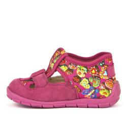 Personalizirane papuče za djevojčice s dva čičak remenčića-3 thumb