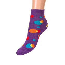 Čarape za djevojčice s točkastim uzorkom