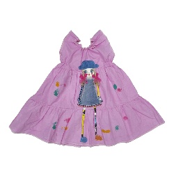 Dječja tunika šarena curica