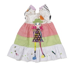 Dječja tunika šarena curica