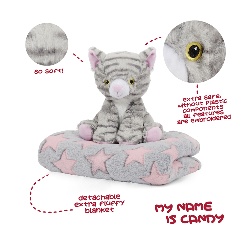 2 u 1 dekica sa igračkom mačka-3 thumb